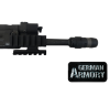 G3 HK33 Picatinnyrails für Zweibein oder Laser Licht Montage Swedish Ordnance LLM