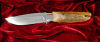 DNC "Athos" – RWL34 | Mammutelfenbein | Scrimshaw Gravur Bär | Exklusives Sammlermesser | Jagdmesser