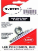 LEE 6,5x55 SE Case Length Gauge Präzises Hilfsmittel zum Trimmen Kürzen von 6.5 x 55 Hülsen 90126