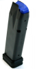 1 x 20 Schuss Ersatzmagazin für WALTHER PDP FULL SIZE 18+2 20rds 9mm 9x19 Luger NEU Aluboden schwarz