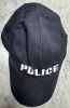 Police Baseball Cap – Schwarz – „POLICE“ – gebraucht