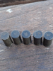 Luger P08 Hintergelenk Bolzen Set - WK2 - Übermaß 5 Stück - selten !!!