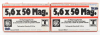 40 RWS Patronen 5,6x50 Mag. -3,24 Vollmantel