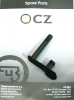 1 x Original SLIDE STOP Spare Part / Ersatzteil Schlittenfanghebel CZ Pistole 75 D COMPACT 0080-10ND