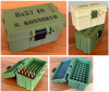 Munitionsbox 8x57 Ammo Box Patronen Wiederladen 50 Schuss personalisierbar abschließbar