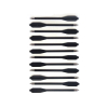12 St. Pack Kunststoff / Plastik Pfeile Bolzen Schwarz f. 50lbs Armbrust Pistolen -Spitze aus Metall