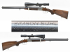 SIMSON / SUHL Drilling Mod. 95 S Kal. 16/70 - .30/06 + Krieghoff EL Kal .22 Mag. & DOCTER ZF 3-12x56