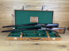 Flintenpaar FAMARS / Abbiatico & Salvinelli 12/70 - 69cm - Bulino Gravur - Waffen Schlemmer