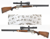 KRIEGHOFF " ULM PRIMUS " Seitenschloß - BBF Kal. 16/70 - 7x65 R mit ZEISS ZF 3-12x56 LA60 + EL .222