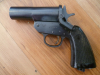 Signalpistole / Leuchtpistole Harrington & Richardson Mark VI Kal. 4