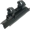 AK-47 / AK-74 / AKM / MAK-90 Tri-Rail Zielfernrohrmontage Deckel / Weaver-Picatinny mit Ringen UTG