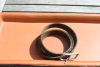 Ledergürtel braun 2,5 cm 102 Bund max.