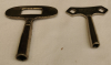 Zwei Diopterschlüssel - Innen-Vierkant 5,1 u. 3,8mm