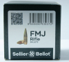 50 Stück S&B Sellier&Bellot Geschosse #2910 .323 / 8 MM S 196grs /12,7g FMJ Vollmantel Rifle Bullet