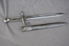 M 1889 Garde Civique Bajonett Belgien nummerngleich