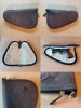 SEHR SELTEN! Canard Kurwaffentasche/-Futteral (M) aus echtem „Crazy-Horse“-Leder mit Lammfellfutter