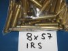8x57IRS PPU HÜLSEN 50 stk