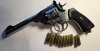 Co2-Revolver Webley Mark VI 4,5 mm Nickel