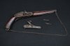 Pistole Britische Militärpistole Vorderlader Perkussionspistole Stempel Krone Kolonien