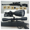 Hatsan Luftgewehr *** Kal.4,5mm (.177) + ZIELFERNROHR + MONTAGE Material + Munition + Karten +++