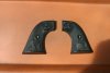 Griffschalen von original Colt SAA in schwarz hardrubber