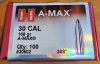 100 St.Hornady Geschosse.30(.308Dia)-168-A-Max-Match-#30502