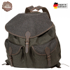LODENRUCKSACK grün/grau mit wasserabweisender Teflonbeschichtung | 20 Liter, nur 770g | 55 x 45cm