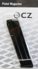 1 x Original 20-Schuss Magazin CZ TS Tactical Sports SILVER / DEEP BRONZE | schwarzer Magazinboden
