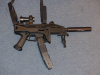 Pistole CZ Scorpion EVO3 cal. 9mm mit EVO3 B&T Schalldämpfer