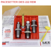LEE 3-Die-Pacesetter Langwaffen Matrizensatz-SET Full-Length | .222 Rem. 222 Remington | #90501 NEU