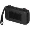 Tasche Hartschale Klein 19 x 10 x 4,5 cm Schwarz mit Klettschlaufen + Netzfach + Handschlaufe