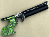 PRESSLUFTPISTOLE WALTHER LP500 EXPERT "GREEN PEPPER" - 1 X Alu-Kartusche