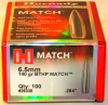 100St. HORNADY 6,5mm(.264Dia.) - 140 - BTHP - MATCH - #26335 - Versand ab 6,40€