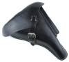 Wehrmacht Luftwaffe Elite Pistolentasche P08, Koffertasche Rindleder schwarz