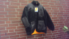 Faserpelzjacke Wendejacke olivgrün/orange XXXL