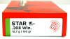 20 Schuss GECO STAR Blefrei Büchsenpatronen .308 Win. 165gr 10,7g Deformationsgeschoss Munition 20!