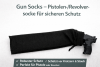 Waffensocke / Waffenstrumpf / Gun Sock / Socke für Pistole und Revolver / Aufbewahrung / schwarz