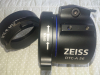 Zeiss Klemmadapter 50mm Objektivdurchmesser mit Ring für Vorsatzgerät 52mm