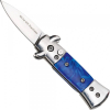 Sonderpreis Springmesser blau 420er Stahl