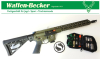 Selbstladebüchse Schmeisser AR15-9 M4FL 14,5" 9mm Luger, OD-green -NEUWARE-
