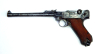 Sammlerwaffe ! Pistole P08 Ari, Lange Pistole 08, DWM 1917, Nummerngleich bis auf Magazin, Original