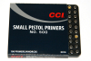 5.000 Stück CCI Zündhütchen Small Pistol Zünder SP S.P. CCI #500 No.500 f 9mm 9x19 ... Anzündhütchen