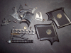 Teile-Konvolut EM-GE Gerstenberger 6mm Taschenpistole WTP Uzi RG3 Dachbodenfund