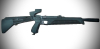 absolute Rarität !!! Baikal MP-651K CO2-Pistole .177/4,5mm mit Carbine Verlängerungsschaft