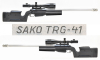 SAKO TRG-41 Scharfschützengewehr Kal .338 LAPUA MAGNUM mit NIGHTFORCE ZF 8-32x56