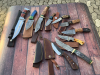 Messer 10 stück Damaszener Stahl Taschenmesser Jagd Knife Damascus Hunting