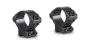 HAWKE - Match Ringmontagen Aluminium 30mm Mittelrohr für 9-11mm Prisma-Schiene Bauhöhe Medium = 11mm