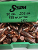 100 St. Sierra .308 - 125gr. Spitzer Geschosse