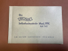 SELTEN!! Bedienungsanleitung TRANS-ART für PPK Walther Zella-Mehlis