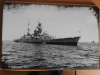Blech-Erinnerungsschild an Schlachtschiff Bismarck